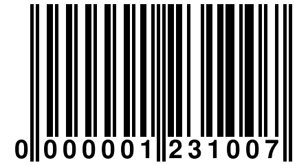 0 000001 231007