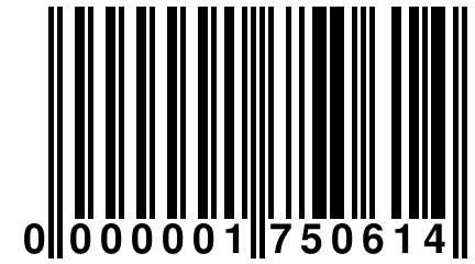 0 000001 750614