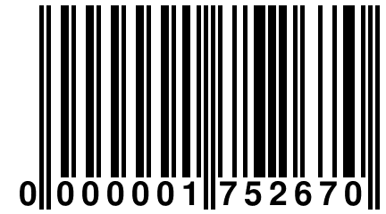 0 000001 752670