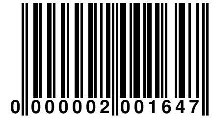 0 000002 001647