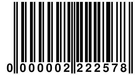 0 000002 222578