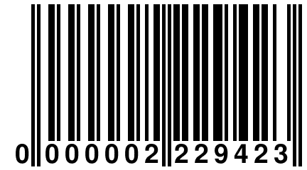 0 000002 229423