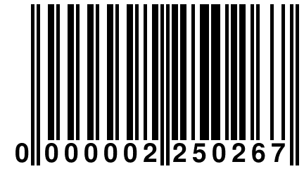 0 000002 250267