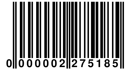 0 000002 275185