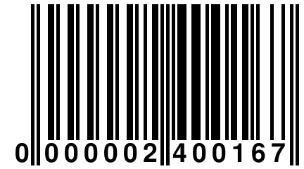 0 000002 400167