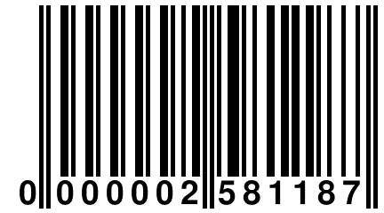 0 000002 581187