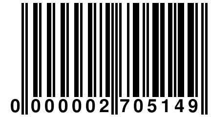 0 000002 705149