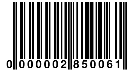 0 000002 850061