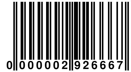 0 000002 926667