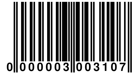 0 000003 003107