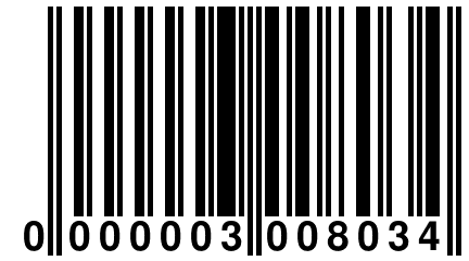 0 000003 008034