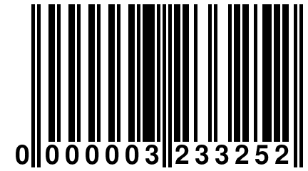 0 000003 233252