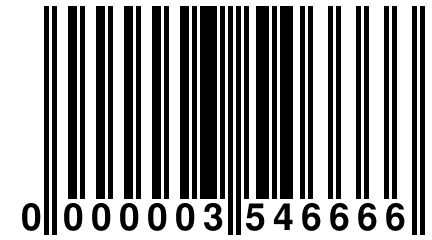 0 000003 546666