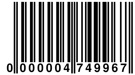 0 000004 749967