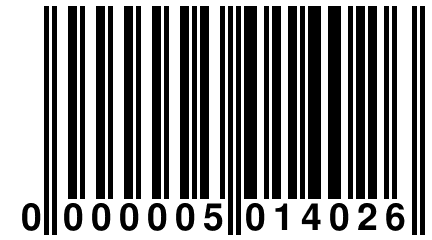 0 000005 014026