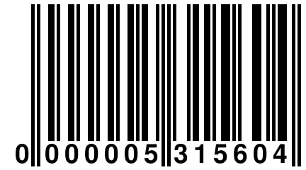 0 000005 315604