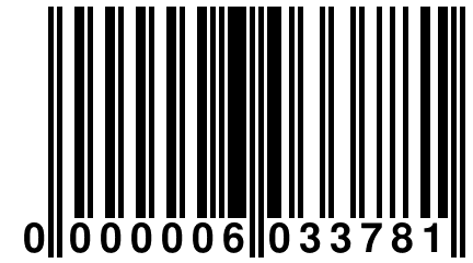 0 000006 033781