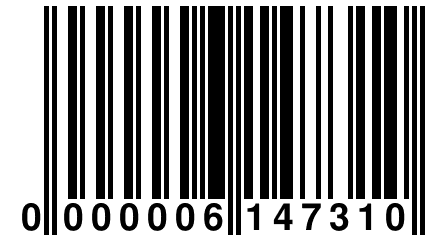 0 000006 147310