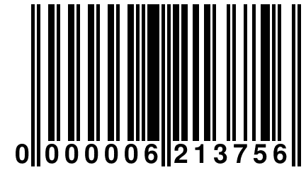 0 000006 213756