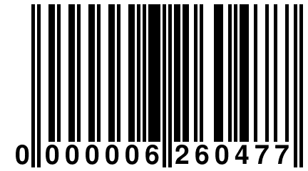 0 000006 260477