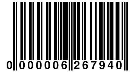 0 000006 267940