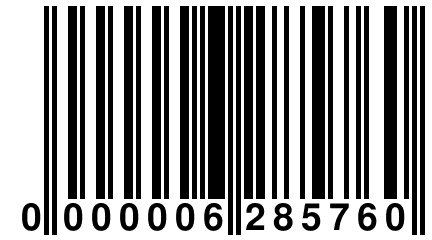 0 000006 285760