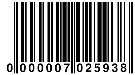 0 000007 025938