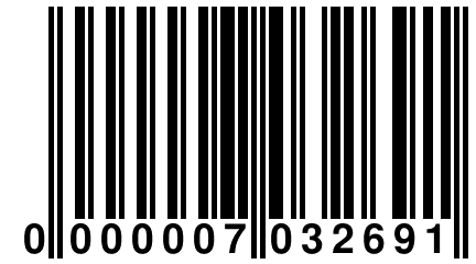 0 000007 032691