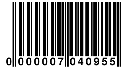 0 000007 040955