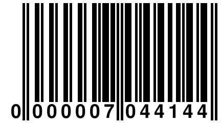 0 000007 044144