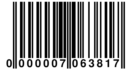 0 000007 063817