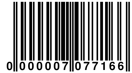 0 000007 077166