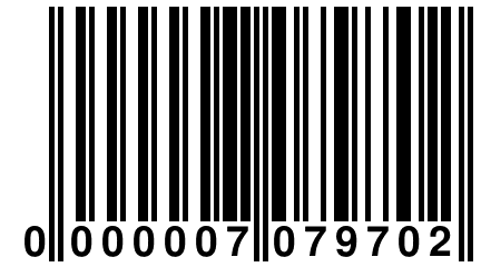 0 000007 079702