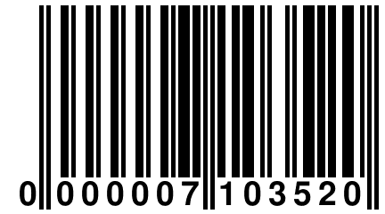 0 000007 103520