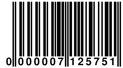 0 000007 125751