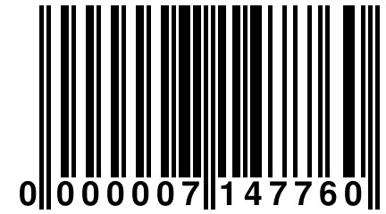 0 000007 147760