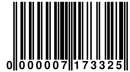 0 000007 173325