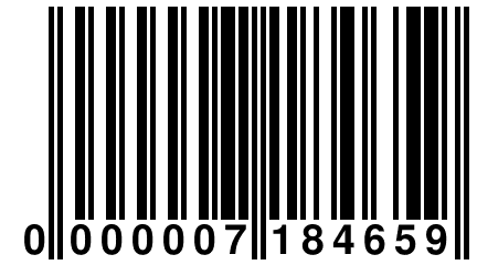 0 000007 184659