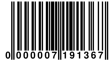 0 000007 191367