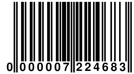 0 000007 224683