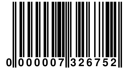 0 000007 326752