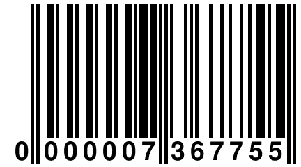 0 000007 367755