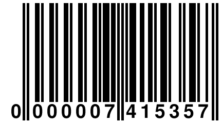 0 000007 415357