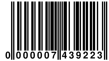 0 000007 439223