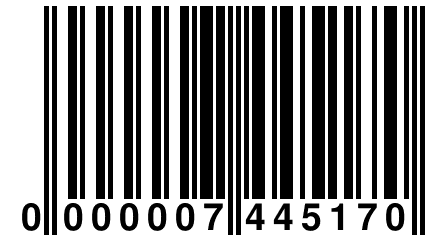 0 000007 445170