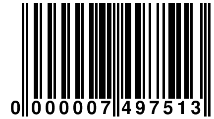 0 000007 497513