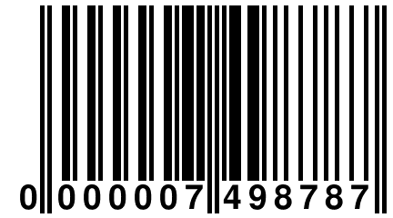 0 000007 498787