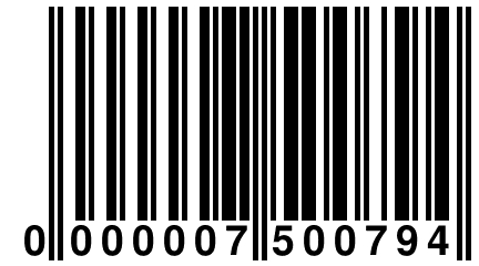 0 000007 500794