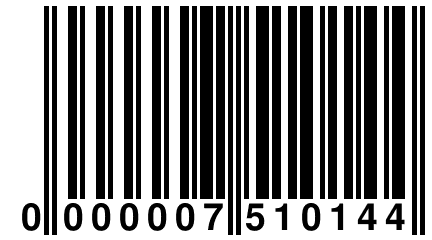 0 000007 510144