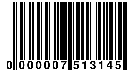 0 000007 513145